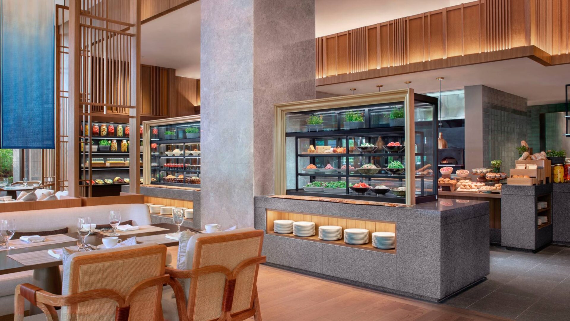 ビュッフェコーナー