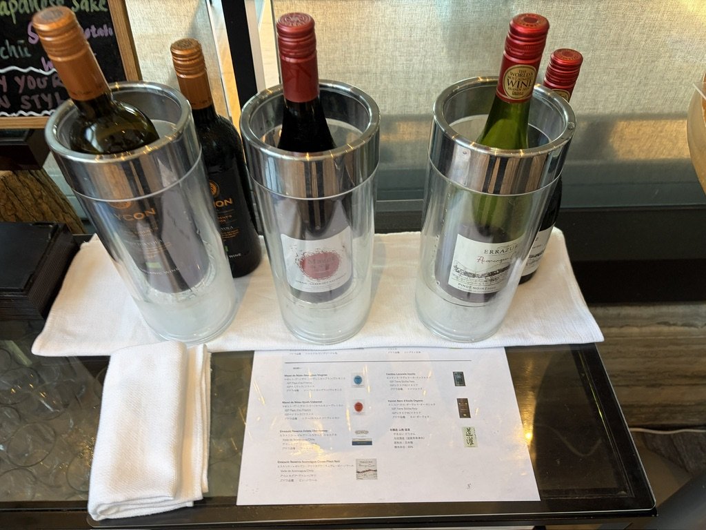 ３種類の赤ワイン