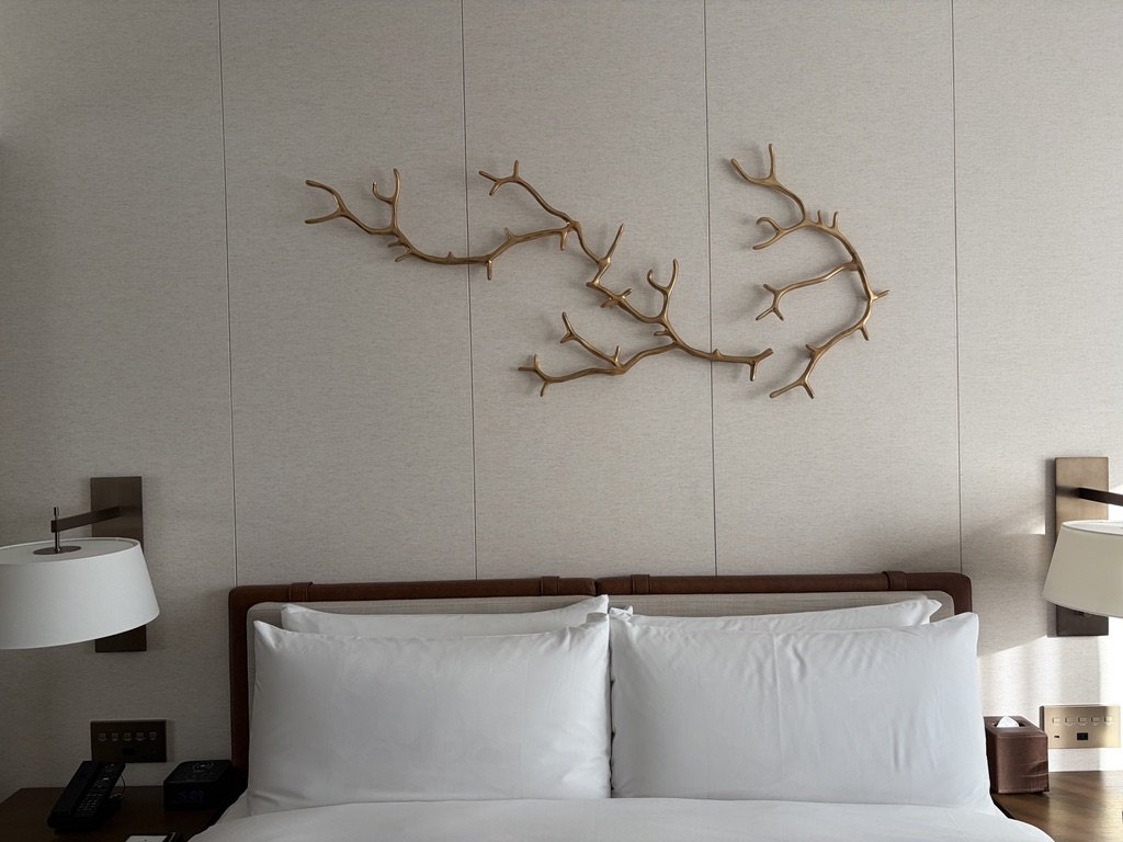 鹿のツノのアート